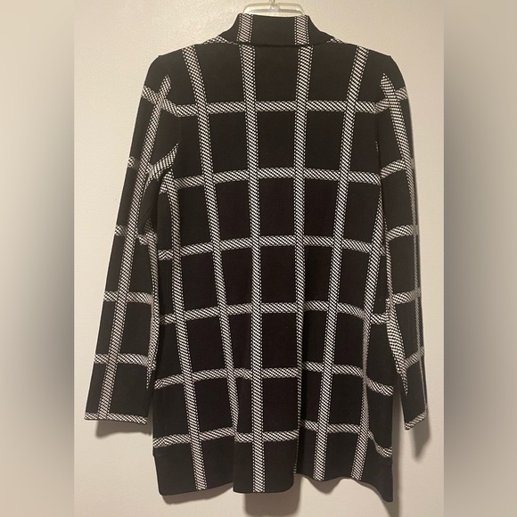 Marled Double Breasted Tight Knit Sweater Coat Sz S - Picture 2 of 4